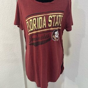 Rivalry Threads Maroon Florida State Tee